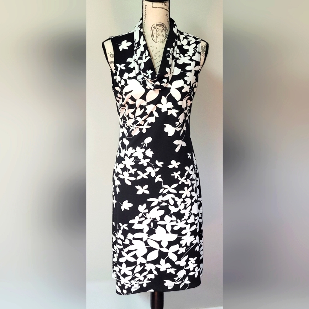 New York & Company black/white dress in Size small
